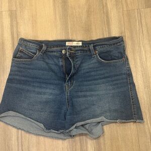 Levi's Classic Blue Jean Shorts